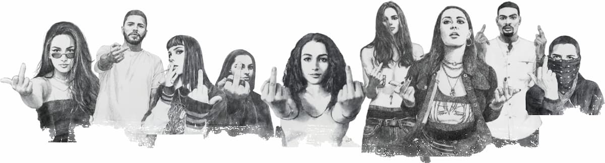 middle finger ritual